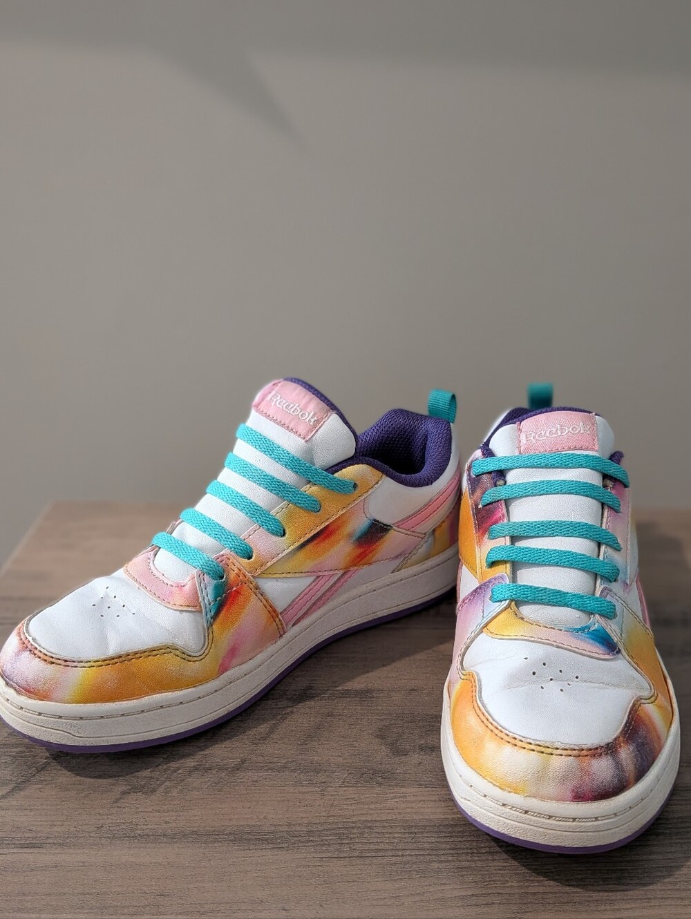 Reebok Kids' Tie-Dye Low-Top Sneakers in Multi